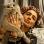 kot brytyjski liliowy - Garry Cooper w nowym domu - selfie z Pańcią - Andrzejki 2018
